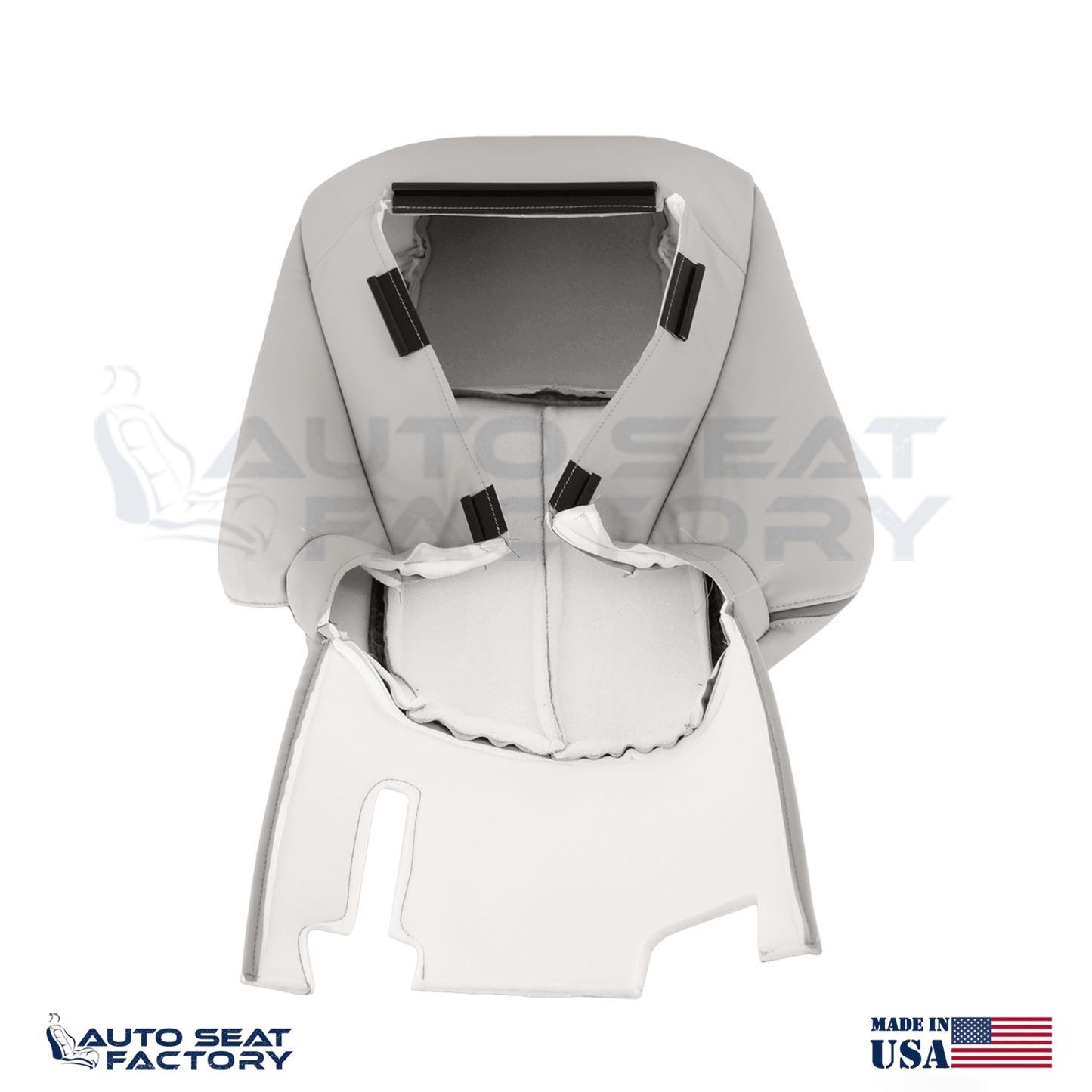 2006 - 2010 Fits Infiniti M45 M35 Driver Top & Bottom Gray VL Seat Covers, Perf. - OEM-Style Replacement Seat Cover