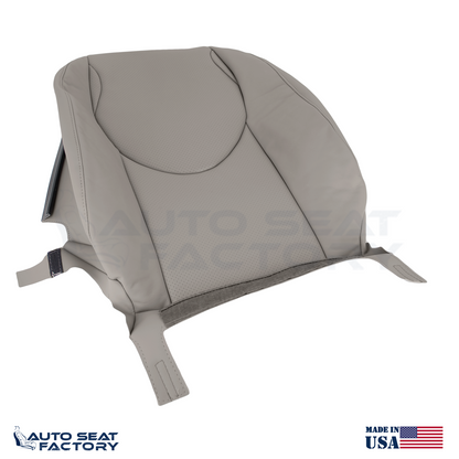 2006 - 2008 Fits Toyota RAV4 Perforated LEFT &RIGHT Taupe Vinyl Seat Covers 4PCS - OEM-Style Replacement Seat Cover