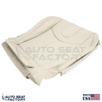 2009 - 2013 Fits Infiniti G37 CONVERTIBLE 2PC Bottom Tan Vinyl Seat Cover, Perf. - OEM-Style Replacement Seat Cover