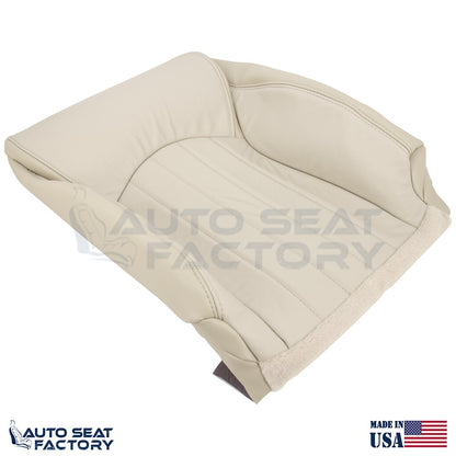 2014 - 2017 Fits Infiniti QX50 Driver Top & Bottom Wheat Vinyl Seat Covers - OEM-Style Replacement Seat Cover