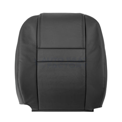 For 2006 2007 Chevy Monte Carlo Left & Right Perf Black Vinyl Seat Covers 4PCS - OEM-Style Replacement Seat Cover