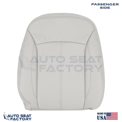 Fits 2010 - 2013 Buick LaCrosse RIGHT Top & Bottom Gray Vinyl Seat Covers, Perf. - OEM-Style Replacement Seat Cover