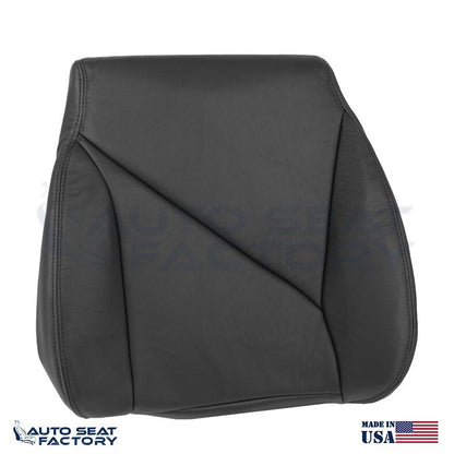 Fits 1994 - 1996 Chevy Corvette Driver Bottom Black Vinyl Replacement Seat Cover - OEM-Style Replacement Seat Cover