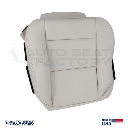 Fits 2007 - 2010 Volvo C70 Left & Right Top & Bottom Cream Vinyl Seat Covers - OEM-Style Replacement Seat Cover