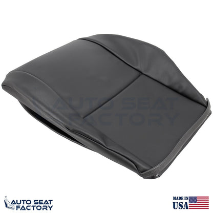 2007 - 2019 For Mercedes Sprinter Van Drive Top & Bottom Black Vinyl Seat Covers - OEM-Style Replacement Seat Cover