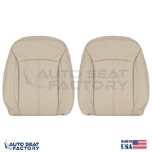 Fits 2010 - 2013 Buick LaCrosse Left & Right Top Tan Vinyl Seat Covers, Perf. - OEM-Style Replacement Seat Cover