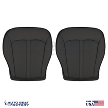 2011 -2015 Lincoln MKX Perf Left & Right Bottom Black Vinyl Seat Cover - OEM-Style Replacement Seat Cover