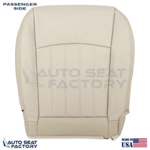 2014 - 2017 Fits Infiniti QX50 PASSENGER Top & Bottom Wheat Vinyl Seat Covers - OEM-Style Replacement Seat Cover