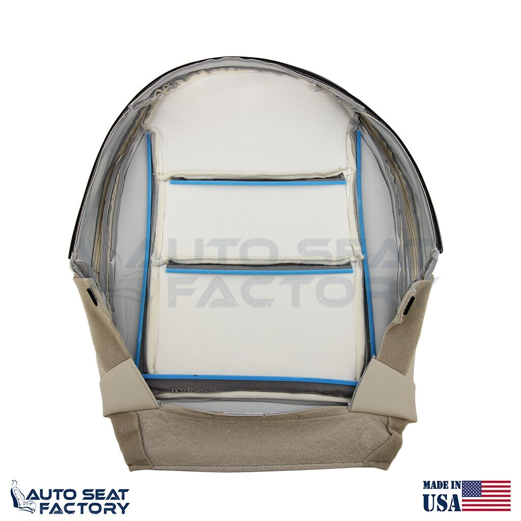 Fits 2014 2015 Mercedes Benz CLA 250 PASSENGER Bottom Beige Vinyl Seat Cover - OEM-Style Replacement Seat Cover