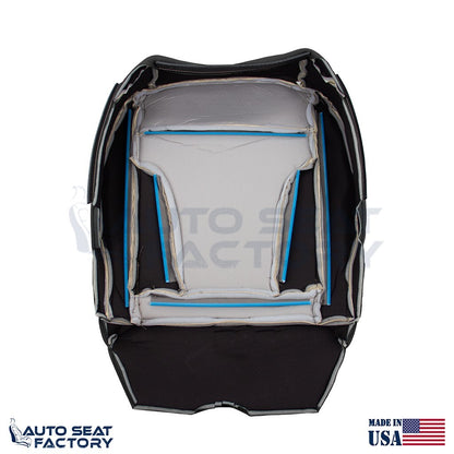 Replacement Fits 2013 - 2017 Audi Q5 PASSENGER Bottom Black Vinyl Seat Cover - OEM-Style Replacement Seat Cover