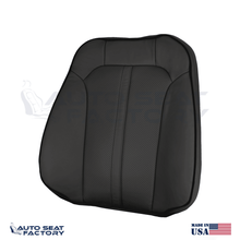 2011 - 2015 Lincoln MKX Perforated Driver Side Top Black Vinyl Seat Cover - OEM-Style Replacement Seat Cover