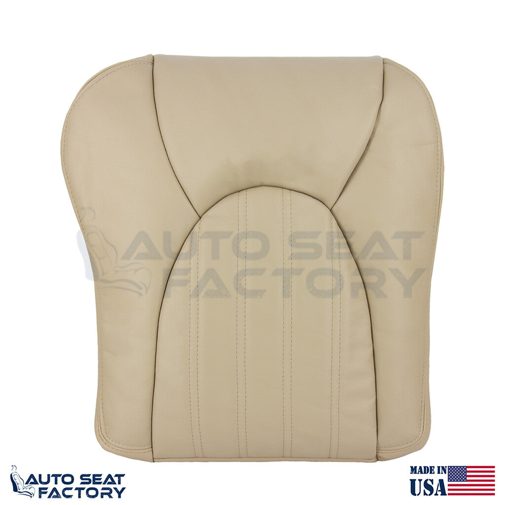 Front Replacement Driver Bottom Vinyl Seat Cover For 1997 - 2000 Jaguar XK8 - OEM-Style Replacement Seat Cover