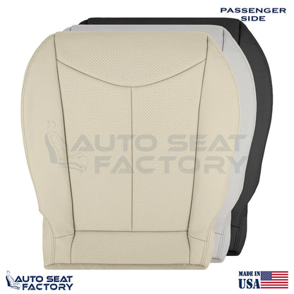2009 - 2013 Fits Infiniti G37 Coupe Perforated PASSENGER Vinyl Bottom Seat Cover - OEM-Style Replacement Seat Cover