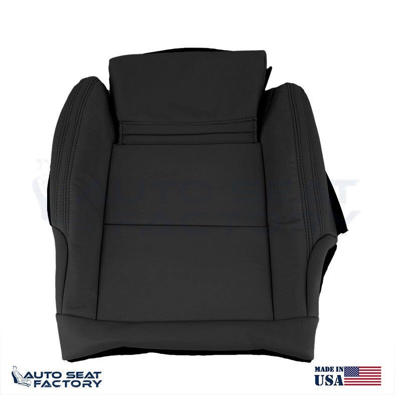 Replacement Fits 2016 - 2019 Mercedes CLA PASSENGER Bottom Blk Vinyl Seat Cover - OEM-Style Replacement Seat Cover