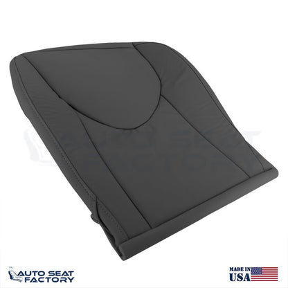 2006 - 2012 Fits Toyota RAV4 SOLID PASSENGER Side Bottom Black Vinyl Seat Cover - OEM-Style Replacement Seat Cover
