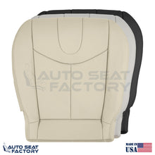 2009 - 2013 Fits Infiniti G37 Coupe Perforated Driver Vinyl Bottom Seat Cover - OEM-Style Replacement Seat Cover