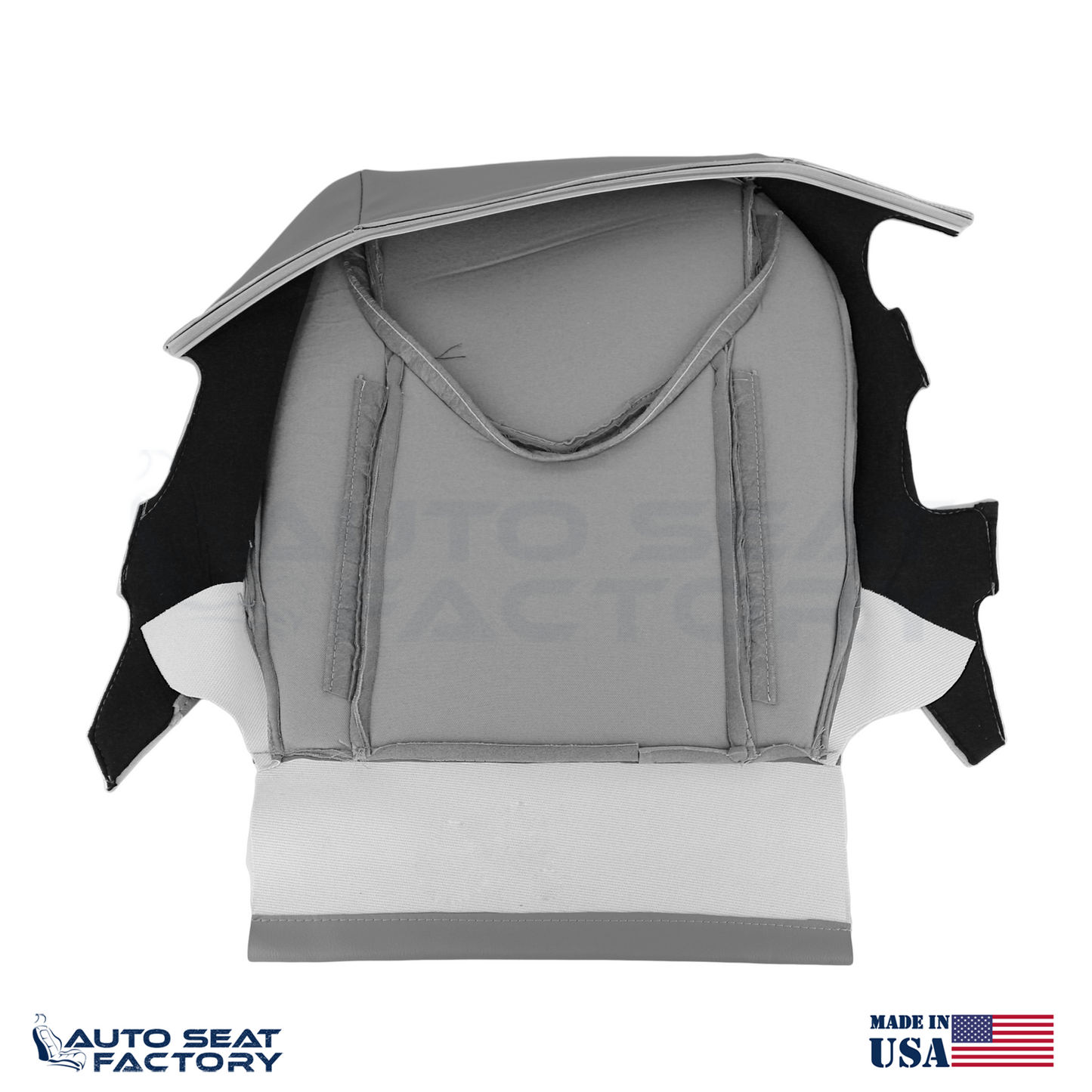 2006 - 2012 Fits Toyota RAV4 Perforated PASSENGER Bottom Ash Vinyl Seat Cover - OEM-Style Replacement Seat Cover