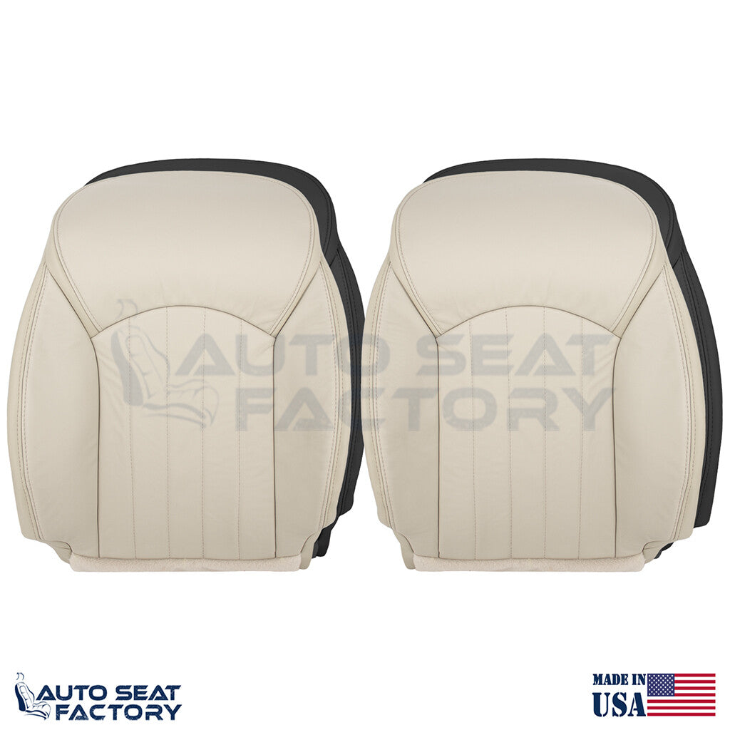 Replacement 2014 - 2017 Fits Infiniti QX50 LEFT & RIGHT Top Vinyl Seat Covers - OEM-Style Replacement Seat Cover
