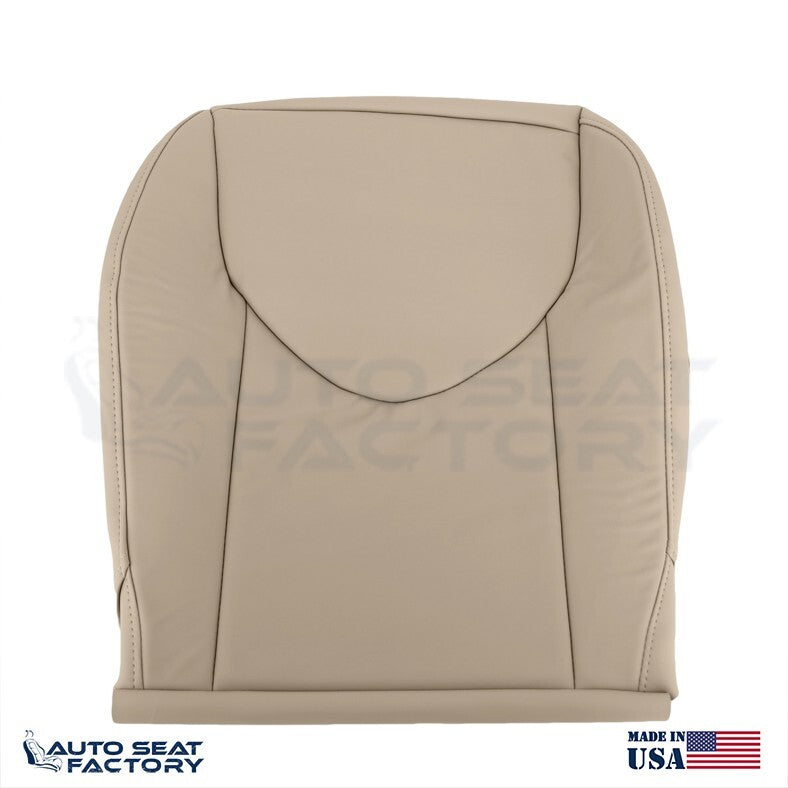 2009 - 2012 Fits Toyota RAV4 SOLID PASSENGER Side Bottom BEIGE Vinyl Seat Cover - OEM-Style Replacement Seat Cover