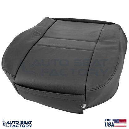 For 2006 2007 Chevy Monte Carlo Left & Right Bottom Perf Black Vinyl Seat Covers - OEM-Style Replacement Seat Cover