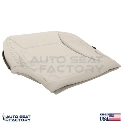 Fits 2014 2015 Mercedes Benz CLA 250 PASSENGER Bottom Beige Vinyl Seat Cover - OEM-Style Replacement Seat Cover