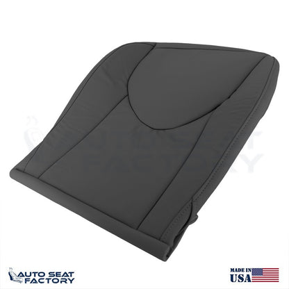 2006 - 2012 Fits Toyota RAV4 SOLID Lower Left & Right Black Vinyl Seat Covers - OEM-Style Replacement Seat Cover