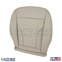 Replacement Fits 2013 - 2017 Audi Q5 PASSENGER Bottom Beige Vinyl Seat Cover - OEM-Style Replacement Seat Cover