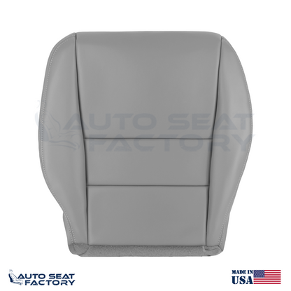 Fits 2003 - 2007 Honda Accord Sedan Lower PASSENGER Synthetic Leather Seat Cover - OEM-Style Replacement Seat Cover