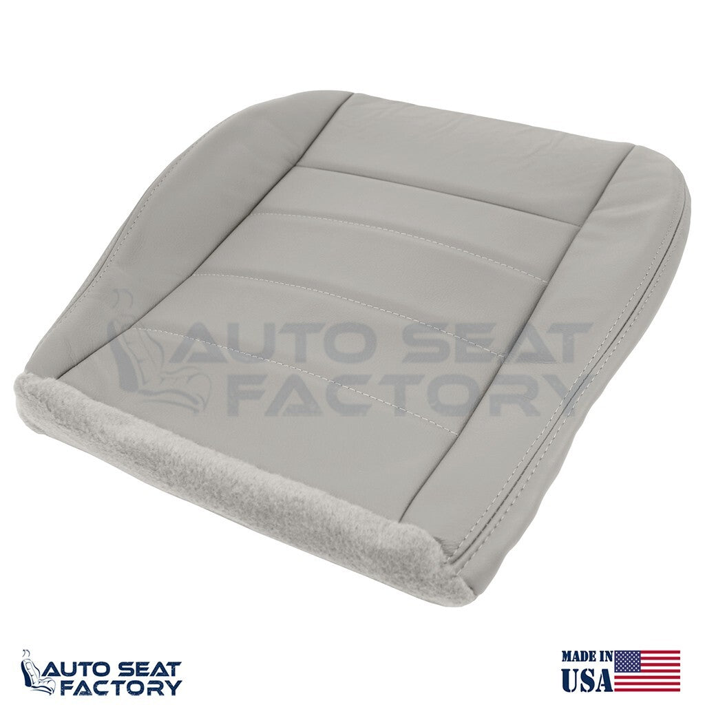 Fits 2006 - 2008 Dodge Magnum Driver Top & Bottom Med Slate Vinyl Seat Covers - OEM-Style Replacement Seat Cover