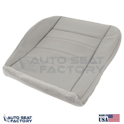 Fits 2006 - 2008 Dodge Magnum Driver Top & Bottom Med Slate Vinyl Seat Covers - OEM-Style Replacement Seat Cover