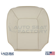 Replacement Fits 2007 - 2016 Volvo S80 Driver Side Bottom Tan Vinyl Seat Cover - OEM-Style Replacement Seat Cover