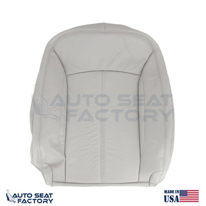 Fits 2010 - 2013 Buick LaCrosse RIGHT Top & Bottom Gray Vinyl Seat Covers, Perf. - OEM-Style Replacement Seat Cover