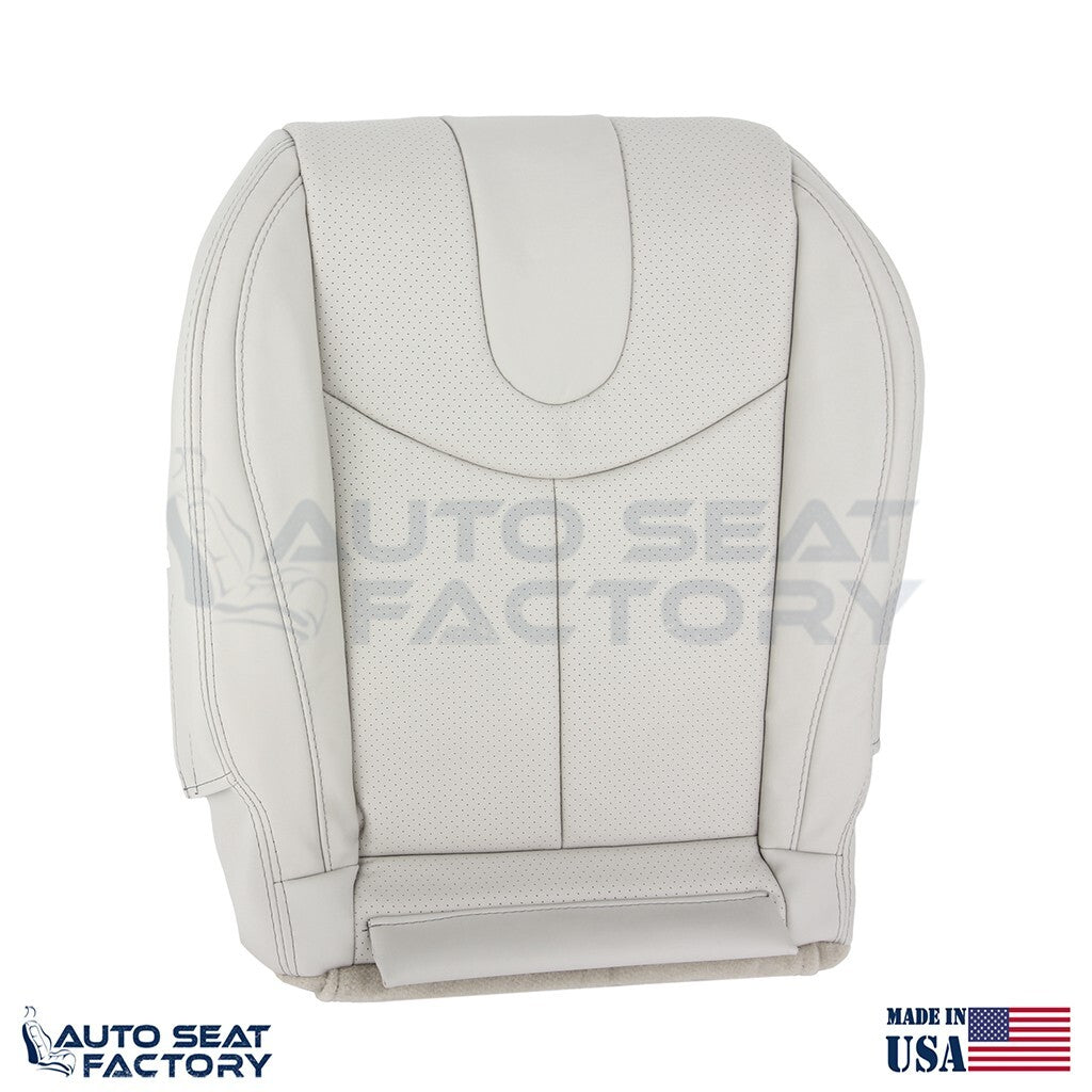 2009 - 2013 Fits Infiniti G37 CONVERTIBLE Bottom Gray Vinyl Seat Covers, Perf. - OEM-Style Replacement Seat Cover