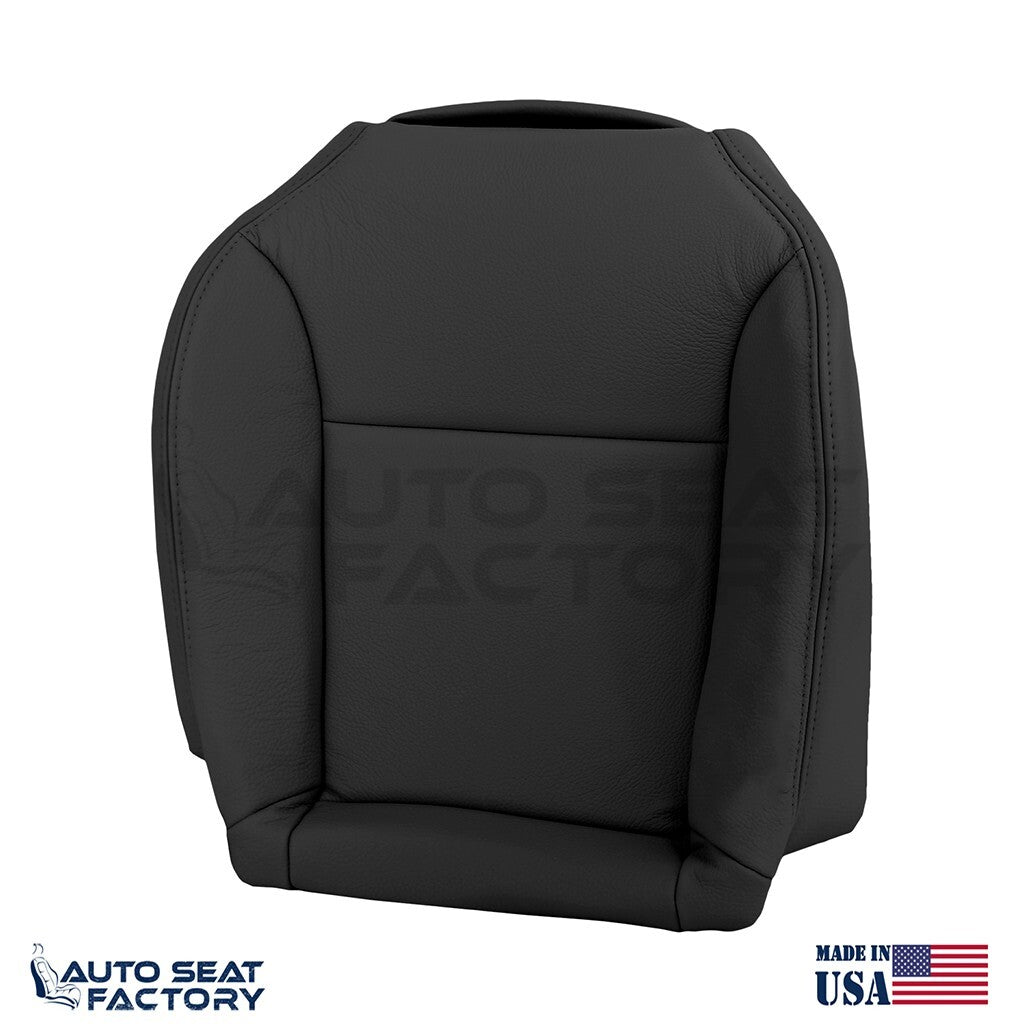 Replacement Driver Black Vinyl Seat Cover Fits Saab 9-3 CONVERTIBLE 2004 - 2009 - OEM-Style Replacement Seat Cover
