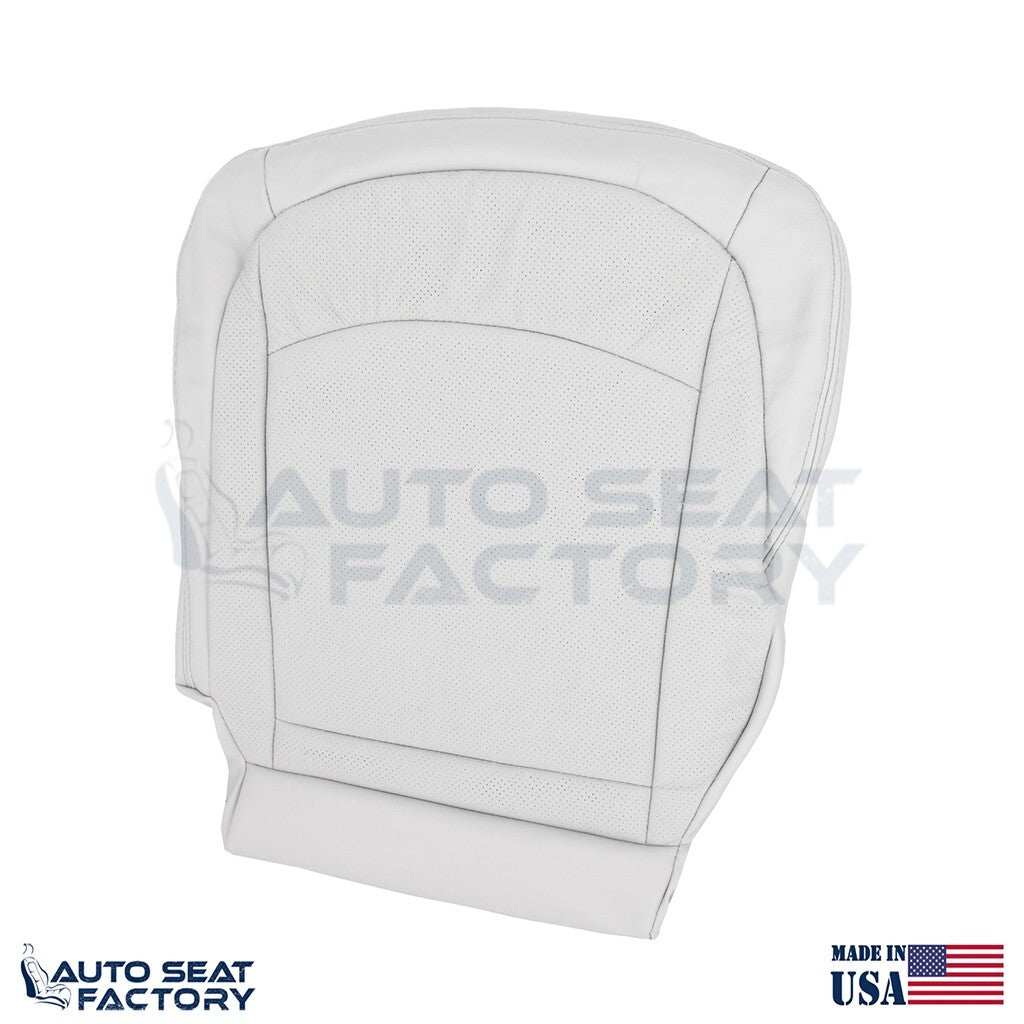 2011 - 2013 Fits Nissan Rogue Front Top & Bottom Perf. Gray Vinyl Seat Covers - OEM-Style Replacement Seat Cover