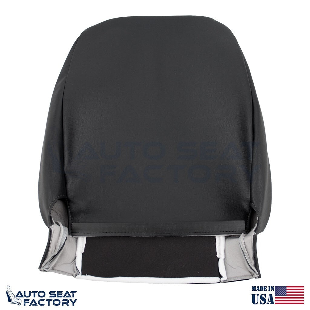 2007 - 2019 For Mercedes Sprinter Van RIGHT Top & Bottom Black Vinyl Seat Covers - OEM-Style Replacement Seat Cover