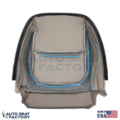 Fits 2012 - 2016 Mercedes Benz SLK PASSENGER Lower Beige Seat Cover - OEM-Style Replacement Seat Cover