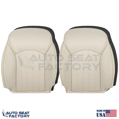 Replacement 2014 - 2017 Fits Infiniti QX50 LEFT & RIGHT Top Leather Seat Covers - OEM-Style Replacement Seat Cover