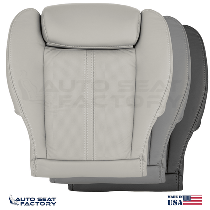 2010 - 2016 Fits Cadillac SRX Driver Bottom Leather Seat Cover, Perforated - OEM-Style Replacement Seat Cover
