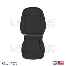Fits 2010 -2013 Buick LaCrosse Driver Top & Bottom Blk Vinyl Seat Covers, Perf. - OEM-Style Replacement Seat Cover