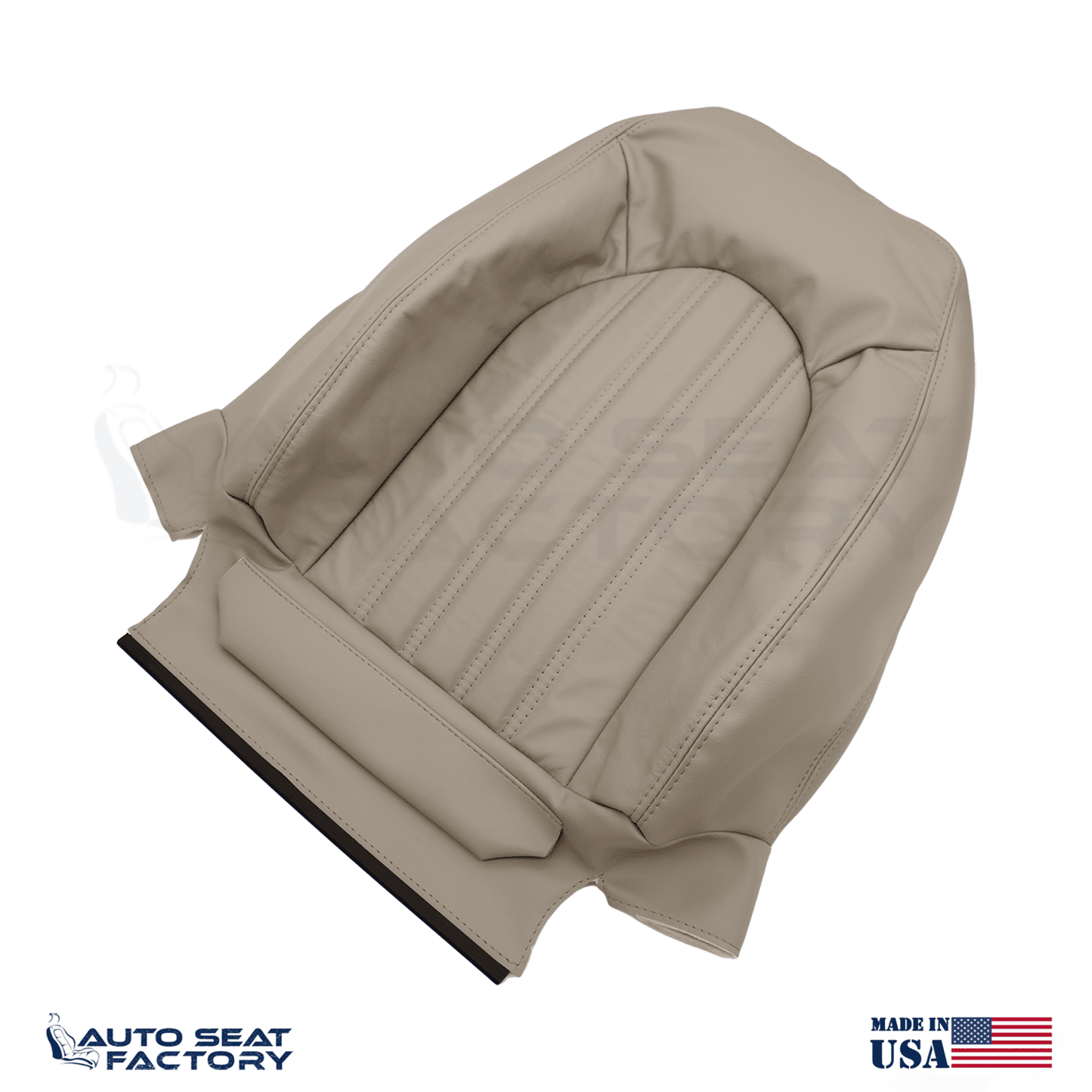 2001 - 2005 Fits Jaguar XK8 PASSENGER Top Cashmere SDZ Leather Seat Cover - OEM-Style Replacement Seat Cover