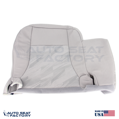 2010 2011 2012 Chevy Colorado Front Driver Split Bench 60 Gray Cloth Seat Cover - OEM-Style Replacement Seat Cover