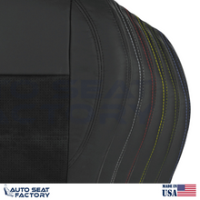 Replacement Black Seat Cover Fits 2006 - 2010 Dodge Charger RT Front Bottoms - OEM-Style Replacement Seat Cover