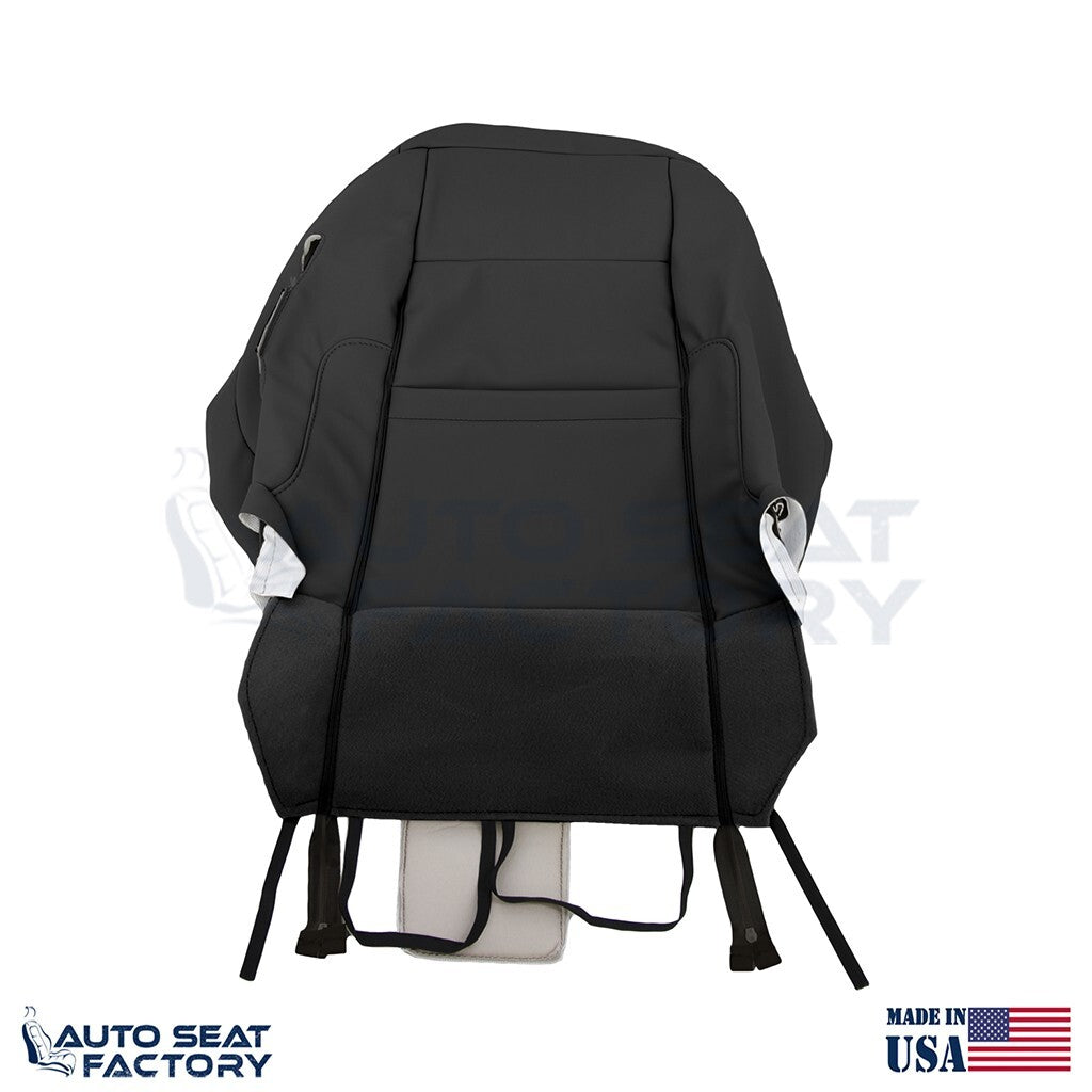 Replacement Black Vinyl Seat Cover SET For Ford Fusion 2013 2014 2015 2016 2017 - OEM-Style Replacement Seat Cover