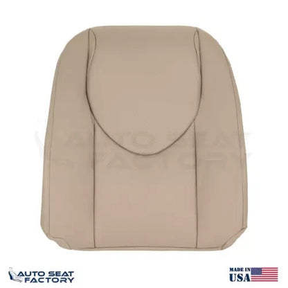 2009 - 2012 Fits Toyota RAV4 Front Left Right BEIGE Vinyl Seat Cover, Perf. - OEM-Style Replacement Seat Cover