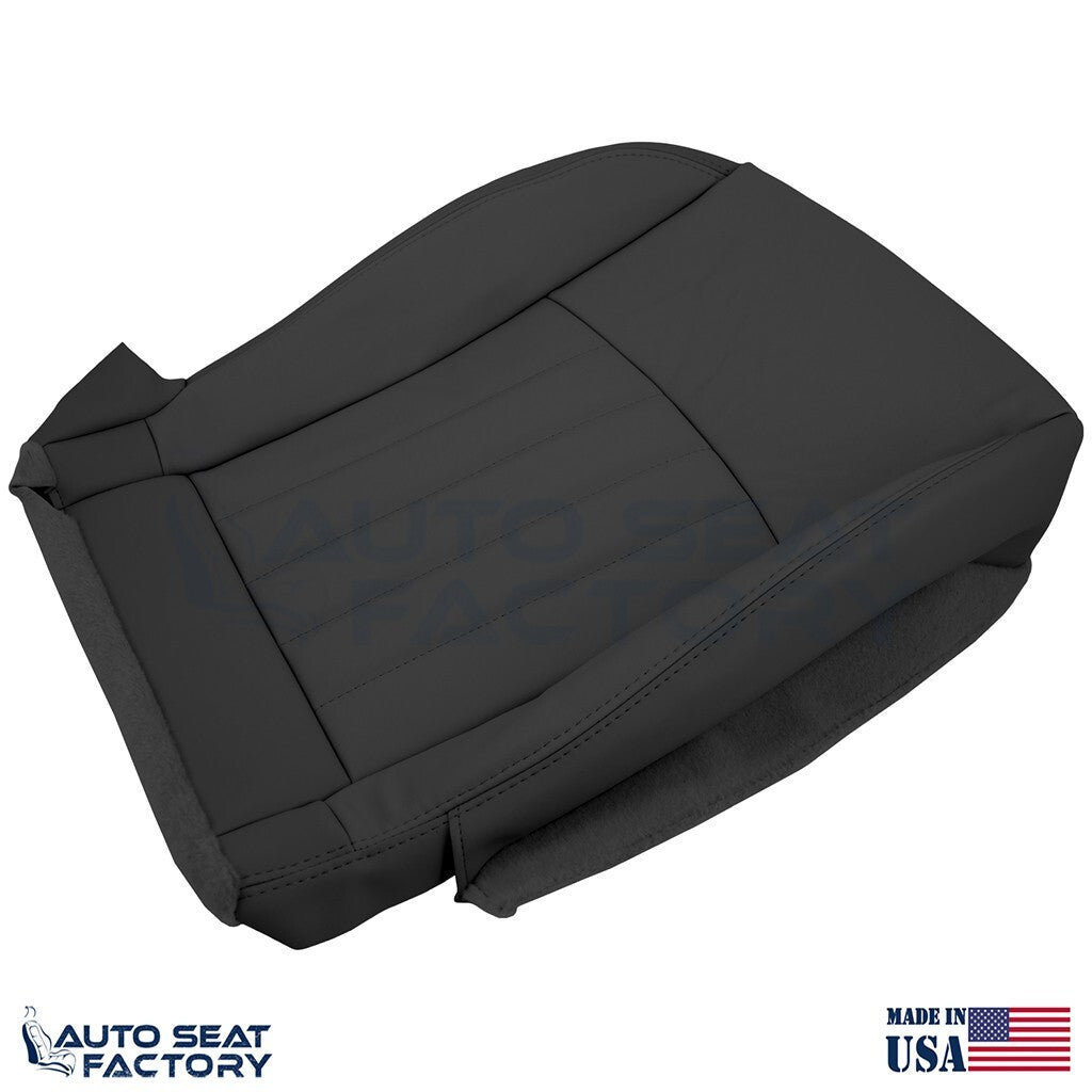 2014 - 2017 Fits Infiniti QX50 LEFT & RIGHT Black Leather Seat Covers 4PCS - OEM-Style Replacement Seat Cover