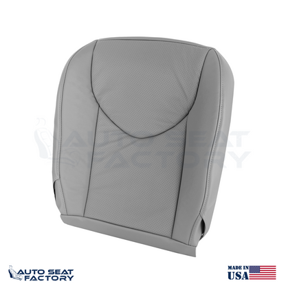 2006 - 2012 Fits Toyota RAV4 Perforated PASSENGER Bottom Ash Vinyl Seat Cover - OEM-Style Replacement Seat Cover