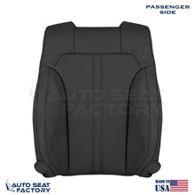 Fits 2009 - 2012 Lincoln MKS PASSENGER Top Black Vinyl Seat Cover, Perforated - OEM-Style Replacement Seat Cover