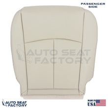 2014 - 2020 Fits Infiniti Q50 PASSENGER Bottom Wheat Vinyl Seat Cover PERFORATED - OEM-Style Replacement Seat Cover