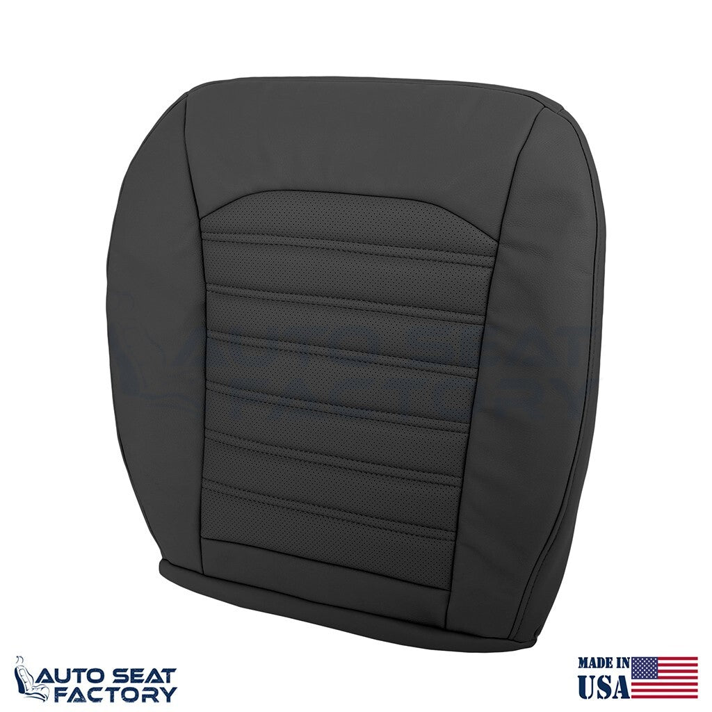 Replacement Black Vinyl Seat Cover SET For Ford Fusion 2013 2014 2015 2016 2017 - OEM-Style Replacement Seat Cover